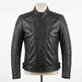 Mens Premium Lambskin Charcoal Night Rider Black Biker Jacket | Dark Black  Optimized | Night Riding Motorcycle Gear